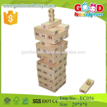 2015 stack jenga block nature naturelle jenga jouets en bois